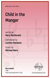 Child in the Manger SATB choral sheet music cover